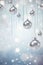 Gleaming Silver Christmas Ball Decor