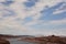 Glen Canyon Dam background view