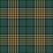 Glen check plaid pattern in black, gold, green. Seamless hounds tooth tartan check plaid tweed graphic for skirt, jacket, coat.