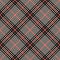 Glen check plaid pattern in black, red, off white. Seamless hounds tooth vector tweed background pixel art for skirt, blanket.