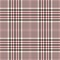 Glen check plaid pattern vector in black, red, off white. Seamless hounds tooth tartan check plaid tweed graphic.