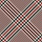 Glen pattern in black  red  off white. Seamless tartan houndstooth textured tweed check plaid for blanket  duvet cover  skirt.
