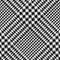 Glen pattern in black and white. Textured tweed tartan checked background graphic for jacket, coat, skirt, blanket.