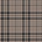 Glen plaid pattern autumn. Seamless houndstooth abstract tartan check plaid tweed texture in dark brown and beige for coat, skirt.