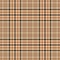 Glen plaid pattern in brown, orange, beige. Seamless autumn textured hounds tooth checked background graphic for skirt, coat.