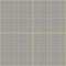 Glen plaid pixel check graphic in grey and gold. Seamless spring autumn tartan background vector for jacket, coat, skirt, blanket.