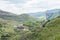 Glen Reenen with the dinosaur interpretive centre Brandwag Buttress visible