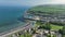 Glenarm Village on Co Antrim Coastline Northern Ireland