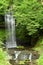 Glencar, Ireland - september 15 2022 : Glencar waterfall