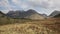 Glencoe Scotland UK stunning beautiful Scottish mountains famous tourist attraction pan view