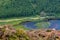 Glendalough lake in Wicklow mountains