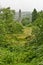 Glendalough Round Tower in the rain, Ireland