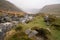 Glendalough Upper lake from miners way, Glenealo valley, Wicklow way, County Wicklow, Ireland