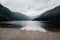 Glendalough Upper lake in Wicklow Mountains, Ireland