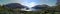 Glenfinnan monument panorama, Scottish highlands