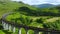 Glenfinnan viaduct in the highlands of Scotland