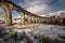 Glenfinnan viaduct in winter, Scotland.