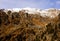 Gleno dam landscape