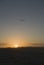 Glider winch launch at dawn.