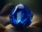 Glimmering Treasures: Enchanting Blue Gemstone Picture Prints