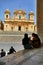 Glimpse of ancient baroque style picturesque mediterranean destination Noto Sicily Italy