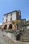 Glimpse of the beautiful country of Montemonaco, Ascoli Piceno - Italy