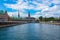 Glimpse of a canal in Copenhagen, Denmark, by Christians Brygge