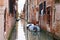 Glimpse of canals in Venice