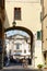 Glimpse of downtown Mantua, Italy