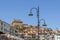 A glimpse of the historic center of Porto Santo Stefano, Grosseto, Italy, on a sunny day