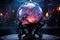 Glimpse into the Mystical: The Divining Crystal Ball\\\'s Magical Visions – AI Generated