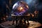 Glimpse into the Mystical: The Divining Crystal Ball\\\'s Magical Visions – AI Generated 6