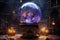 Glimpse into the Mystical: The Divining Crystal Ball\\\'s Magical Visions – AI Generated 9