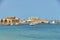 Glimpse of picturesque mediterranean destination Marzamemi Sicily Italy