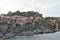 A glimpse of the town of Collioure with its old houses