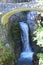 A glimpse of the waterfalls around Mt Rainier National Park in Washington