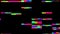 Glitch Error Video Damage. Visual video effects stripes background, tv screen noise glitch effect. Distortion and