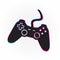 Glitch gamepad computer joystick icon