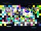 Glitch no signal TV. Abstract color pixels on black background. Glitched lines noise. Digital error design. Data failure