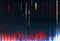 glitch overlay dust scratch noise dark blue red