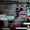 Glitch psychedelic background. Old TV screen error. Digital pixel noise abstract design. Computer bug. Television signal