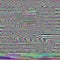 Glitch psychedelic background. Old TV screen error. Digital pixel noise abstract design. Photo glitch. Bad signal