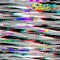 Glitch psychedelic background. Old TV screen error. Digital pixel noise abstract design. Photo glitch. Television signal