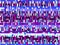 Glitch seamless pattern. Signal error, pixel mosaic.