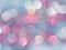 Glitter clear pattern on lilac blue defocus background. Holiday boke