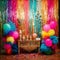 Glitter and Glam: Strike a Pose with our Sequin Backdrop and Prop-filled Photobooth