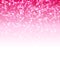 Glitter glow pink sparkles magical background. New