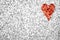 Glitter Heart Background