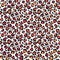 Glitter Leopard Pattern Design Background