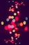 Glitter multicolored defocused festive lights